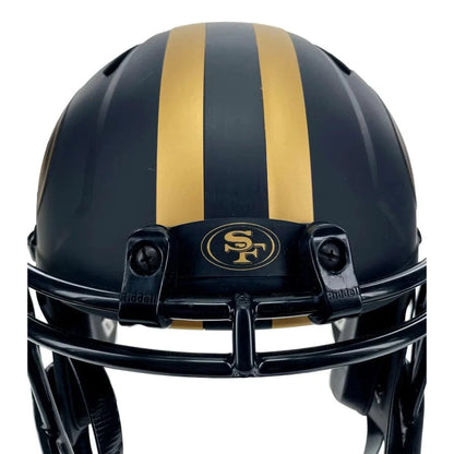 Nick Bosa Autographed San Francisco 49ers F/S Speed Eclipse Helmet BAS Signed Helmet Inscriptagraphs Memorabilia