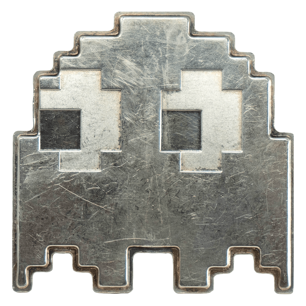 2022 Niue 1 oz Silver $2 PAC-MAN™ GHOST Shaped Stackable Coin Gold & Silver Pawn Shop