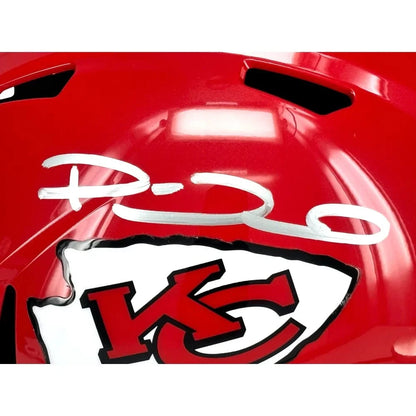 Patrick Mahomes Autographed Kansas City Chiefs Full Size Speed Helmet Fanatics Helmet Inscriptagraphs Memorabilia