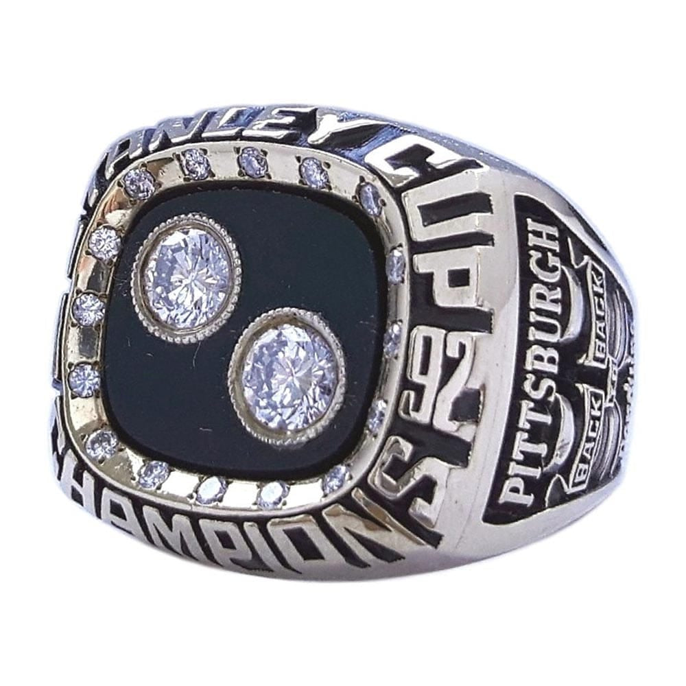 1992 Pittsburgh Penguins Stanley Cup Ring Gold & Silver Pawn Shop