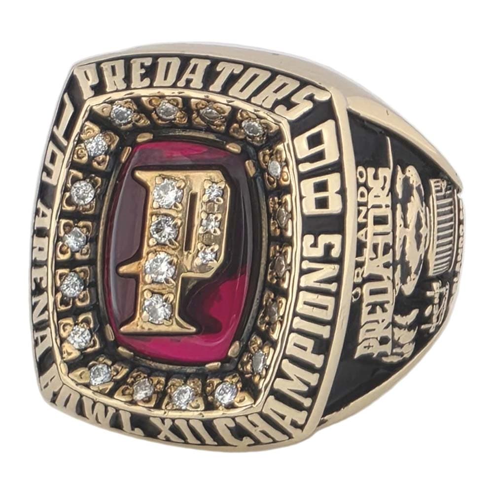 1998 Orlando Predators Arena Bowl Championship Ring