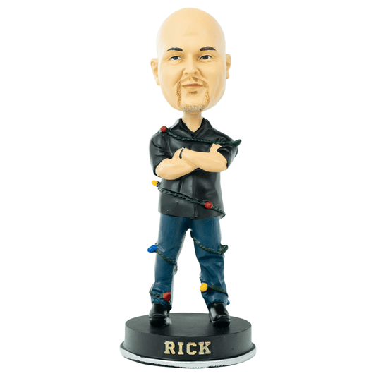 Rick Harrison Christmas Lights Bobble Head G S Pawn