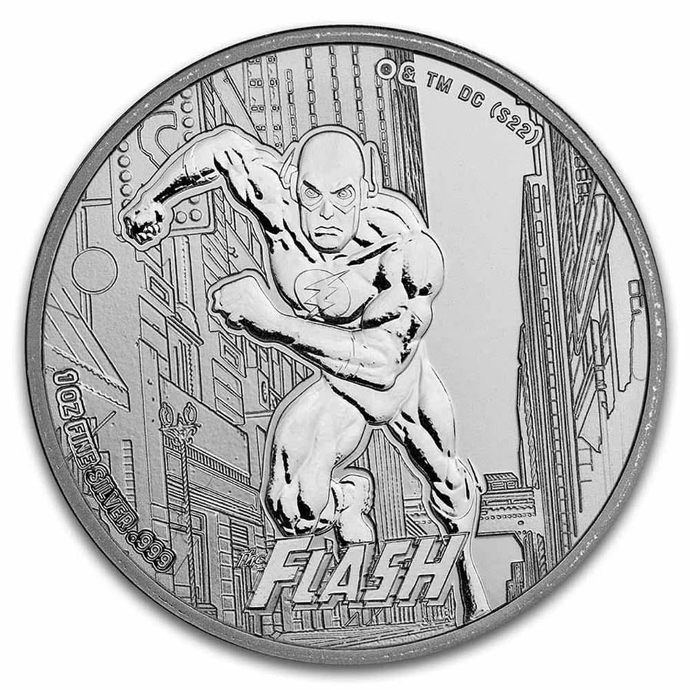 2023 Samoa "The Flash" 1oz .999 Fine Silver Coin