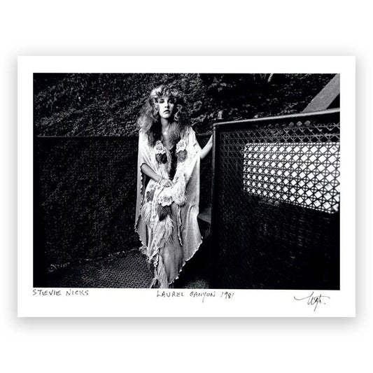 Neal Preston: Stevie Nicks Laurel Canyon 1981 Art Gold & Silver Pawn Shop