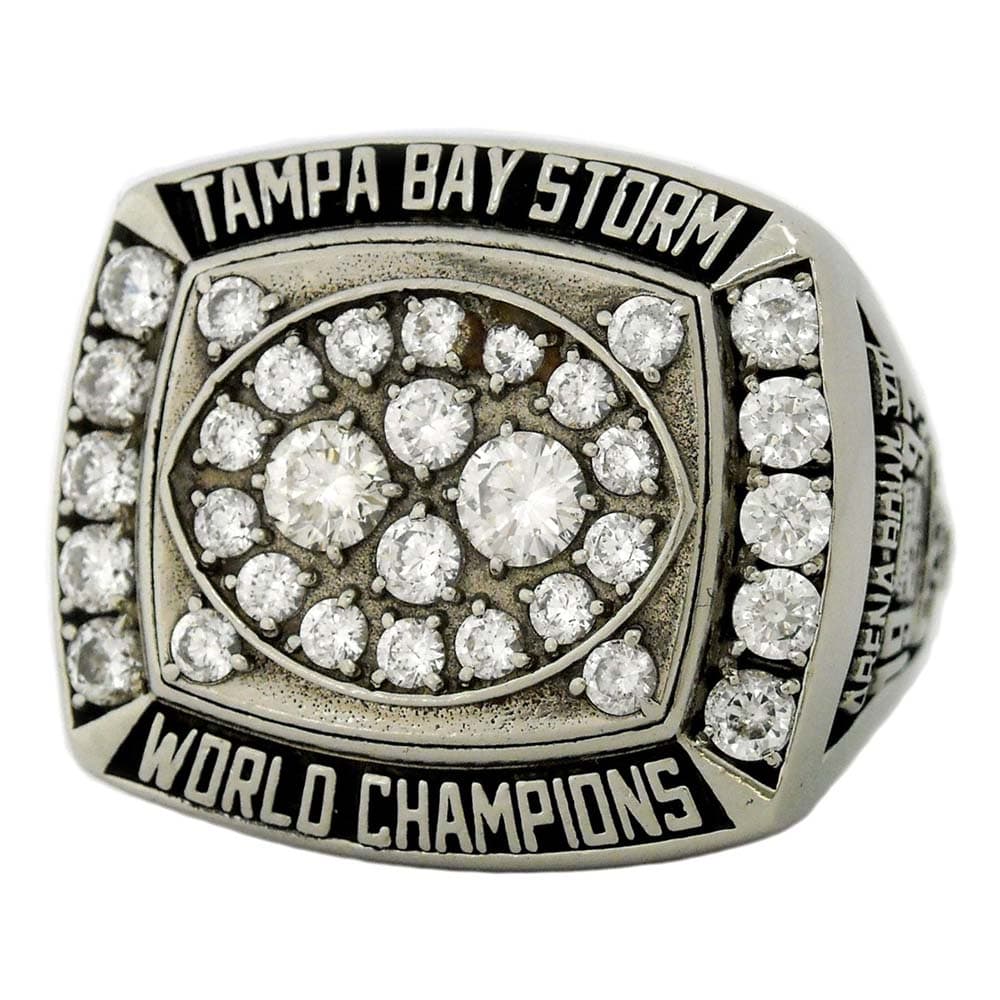 1993 Tampa Bay Storm Arena Football Championship Ring Gold & Silver Pawn Shop
