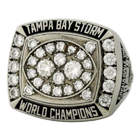 1993 Tampa Bay Storm Arena Football Championship Ring Gold & Silver Pawn Shop