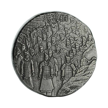 Fiji 2020 Terra Cotta Warrior 5oz Coin
