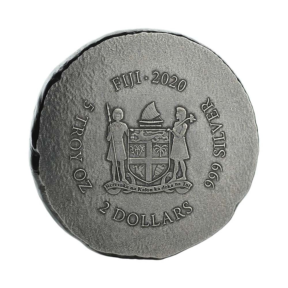 Fiji 2020 Terra Cotta Warrior 5oz Coin