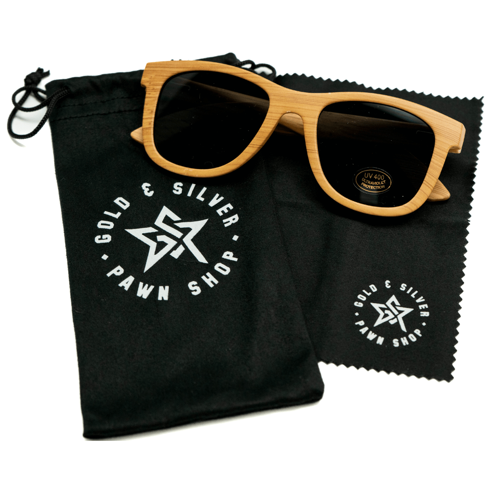 Gold & Silver Pawn Shop Sunglasses - Wood Grain Gold & Silver Pawn Shop