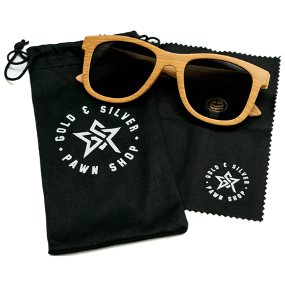 Gold & Silver Pawn Shop Sunglasses - Wood Grain Gold & Silver Pawn Shop