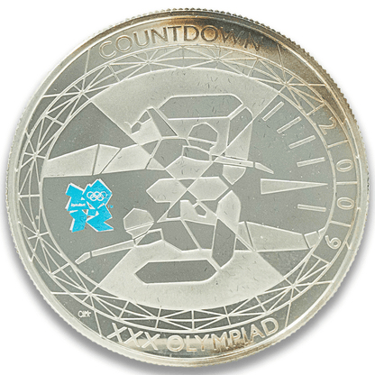 2009 Great Britain £5 Silver Coin Olympic Commemorative Gold & Silver Pawn Shop