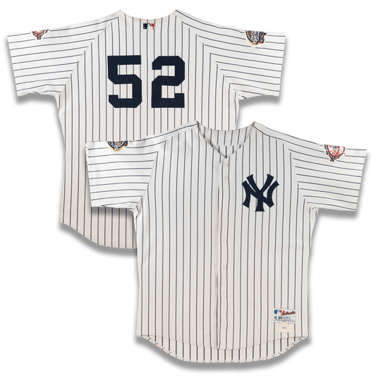 New York Yankees 2003 World Series Jose Contreras Game Worn Jersey Gold & Silver Pawn Shop