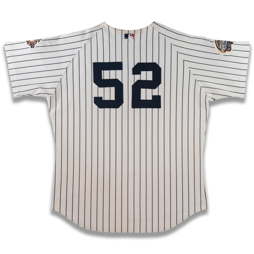 New York Yankees 2003 World Series Jose Contreras Game Worn Jersey Gold & Silver Pawn Shop