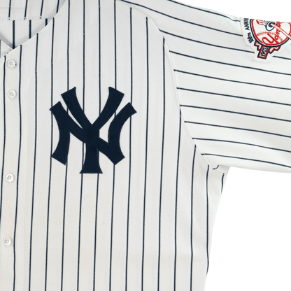 New York Yankees 2003 World Series Jose Contreras Game Worn Jersey Gold & Silver Pawn Shop