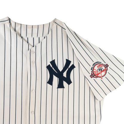 New York Yankees 2003 World Series Jose Contreras Game Worn Jersey Gold & Silver Pawn Shop