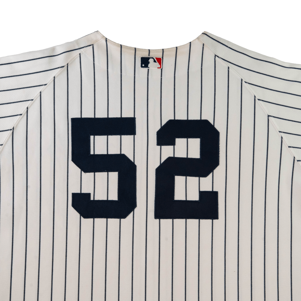New York Yankees 2003 World Series Jose Contreras Game Worn Jersey Gold & Silver Pawn Shop