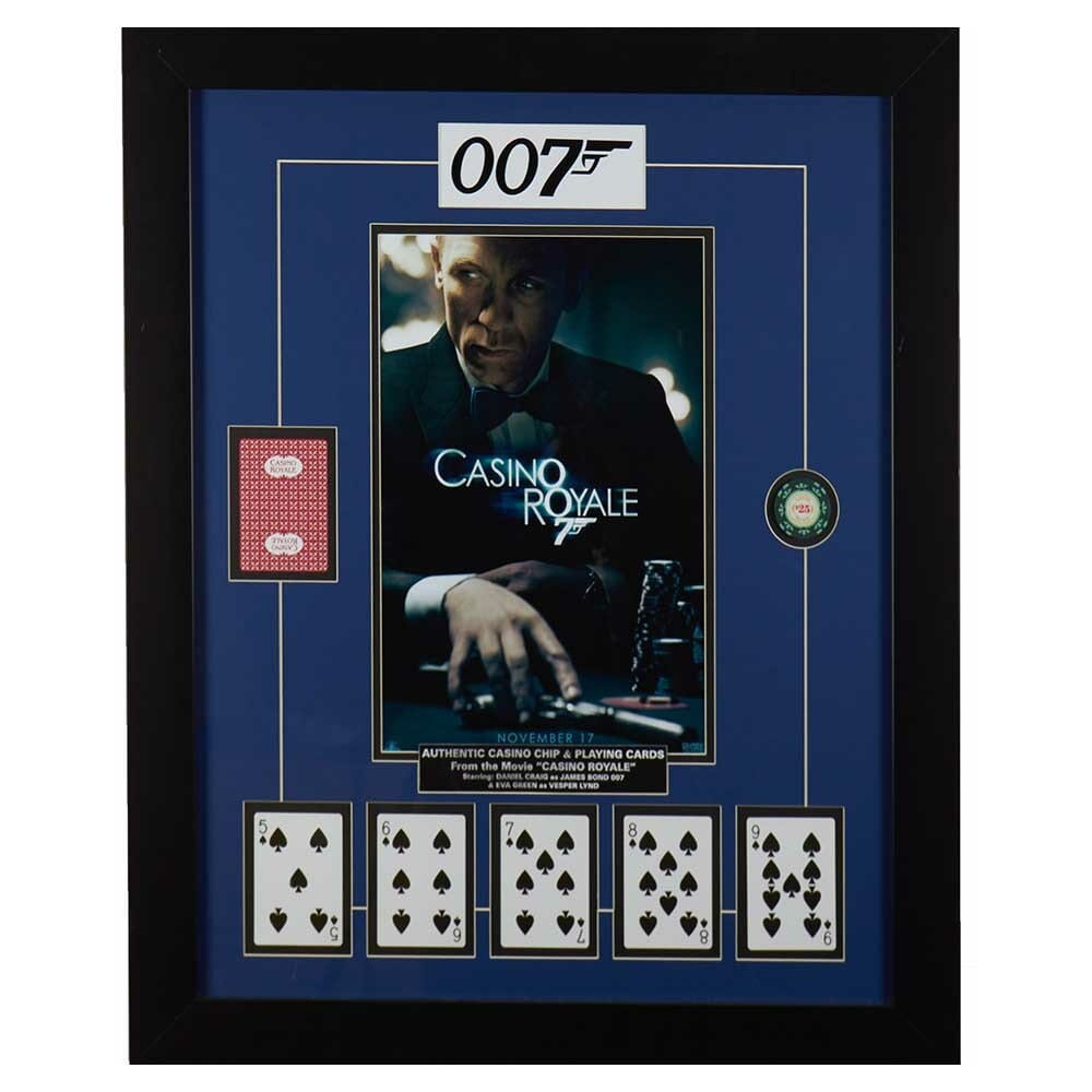 007, James Bond, Casino Royale, movie, movie memorabilia, Daniel Craig