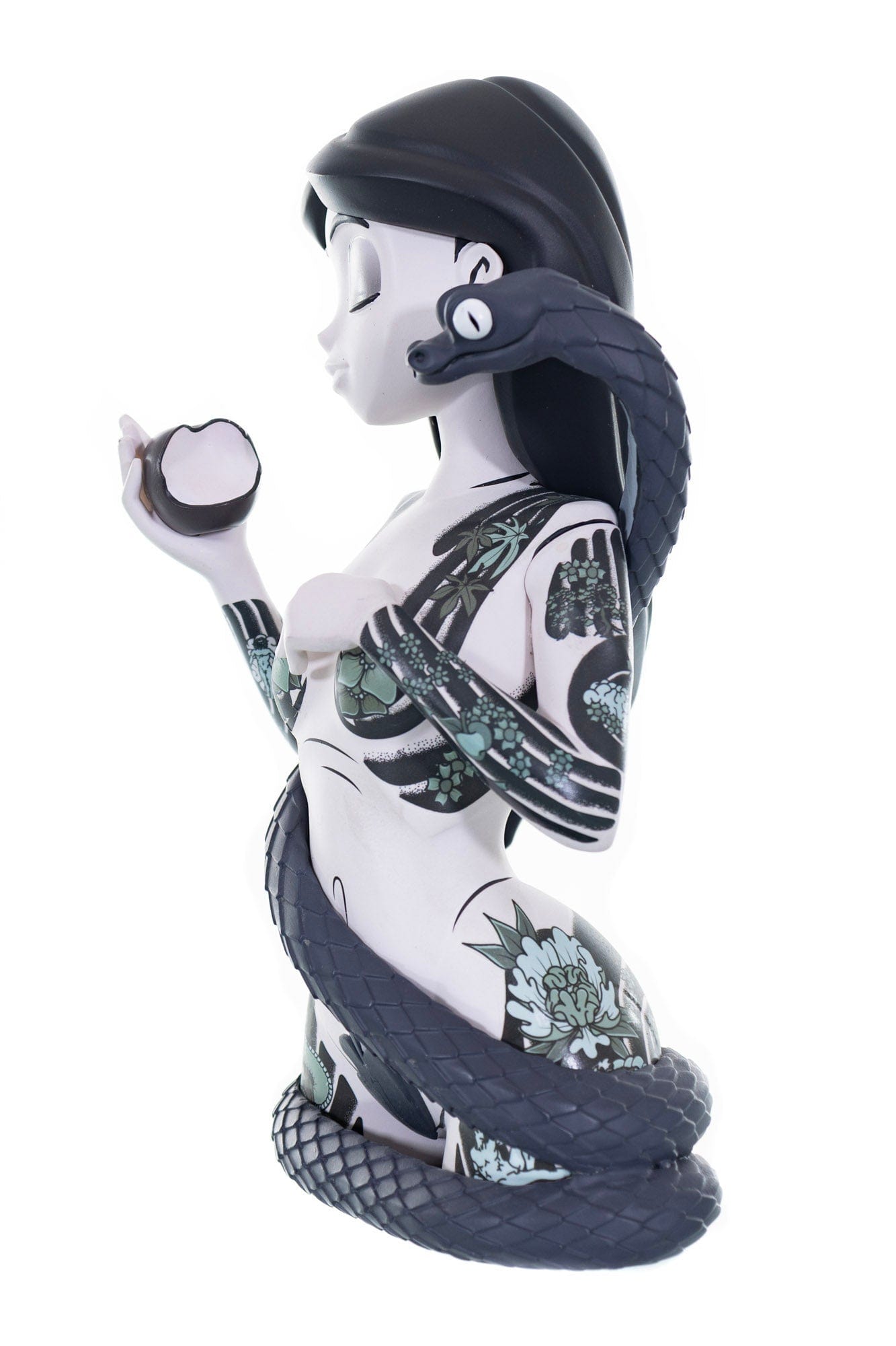 Mighty Jaxx;  Eve Limited Edition Art Toy Snake View