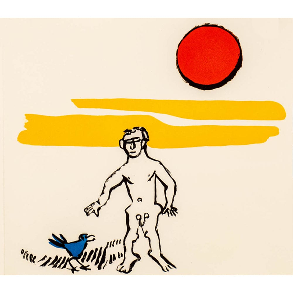 Alexander Calder Untitled The Sacrilege of Alan Kent Aquatint Lithograph 