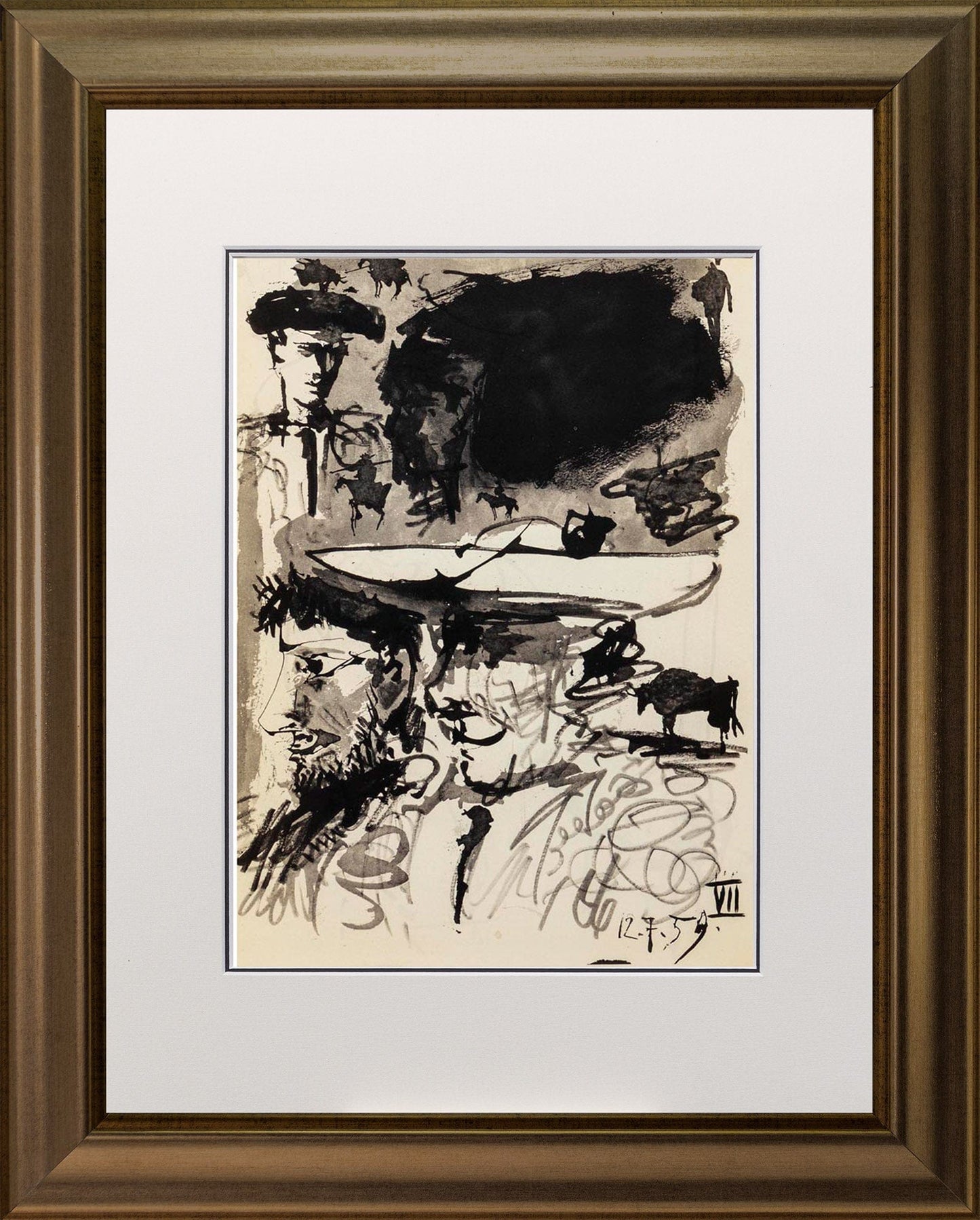 Pablo Picasso; Untitled from Toros Y Toreros VIII