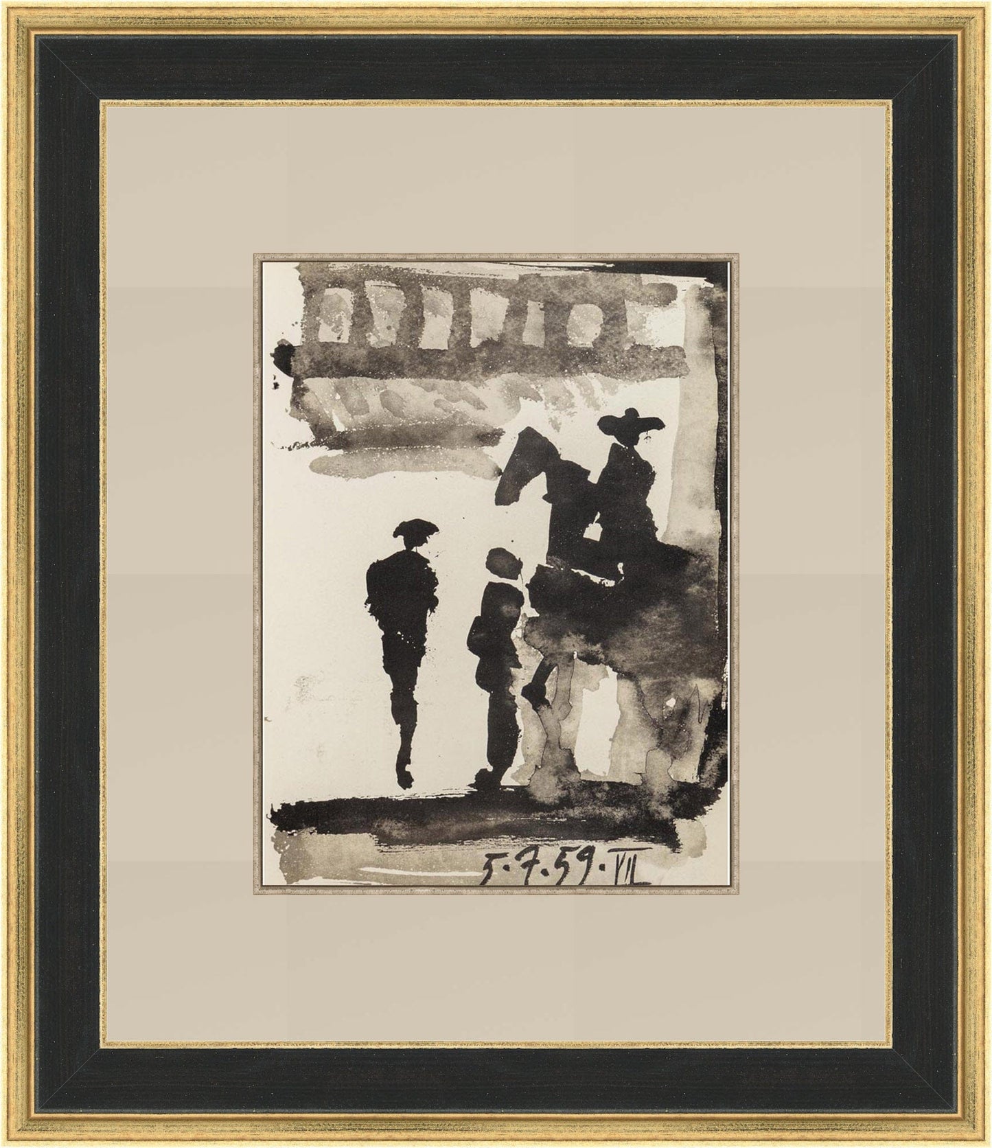 Pablo Picasso; Untitled from Toros Y Toreros II