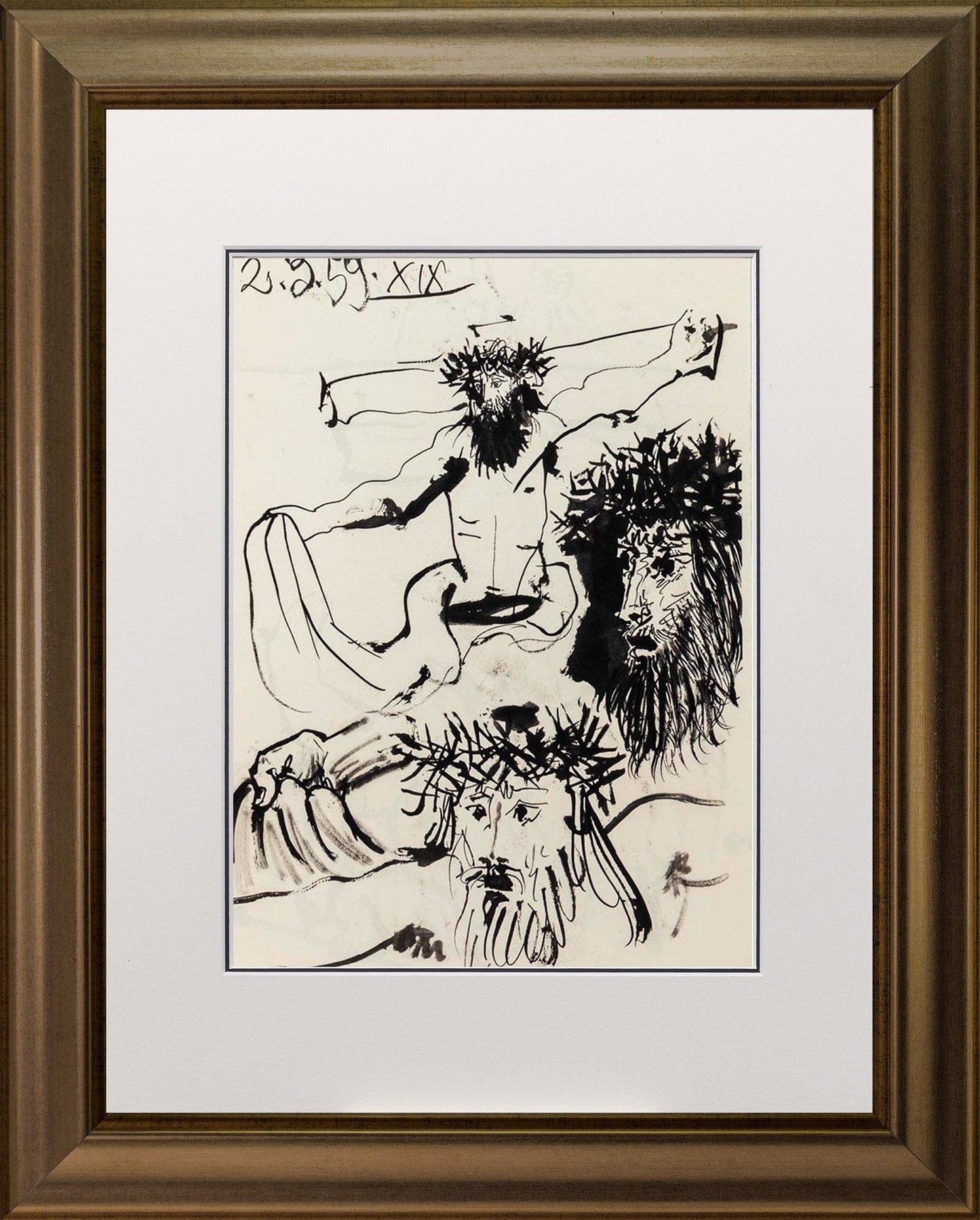Pablo Picasso; Untitled from Toros Y Toreros XII