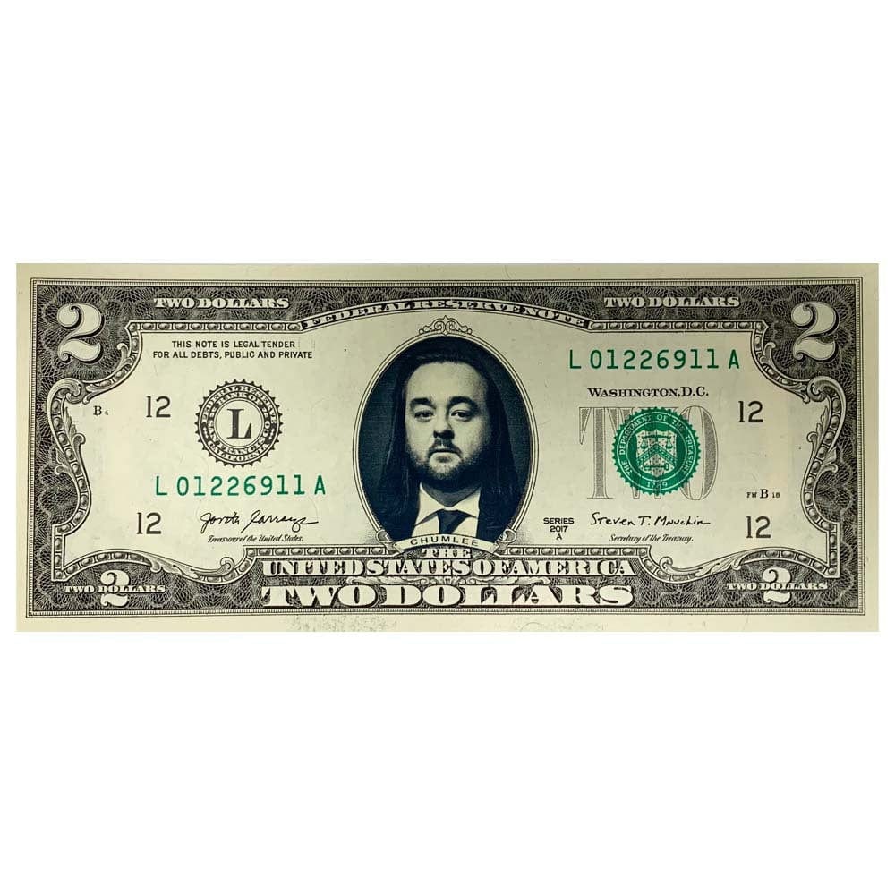 two dollar bill front and back