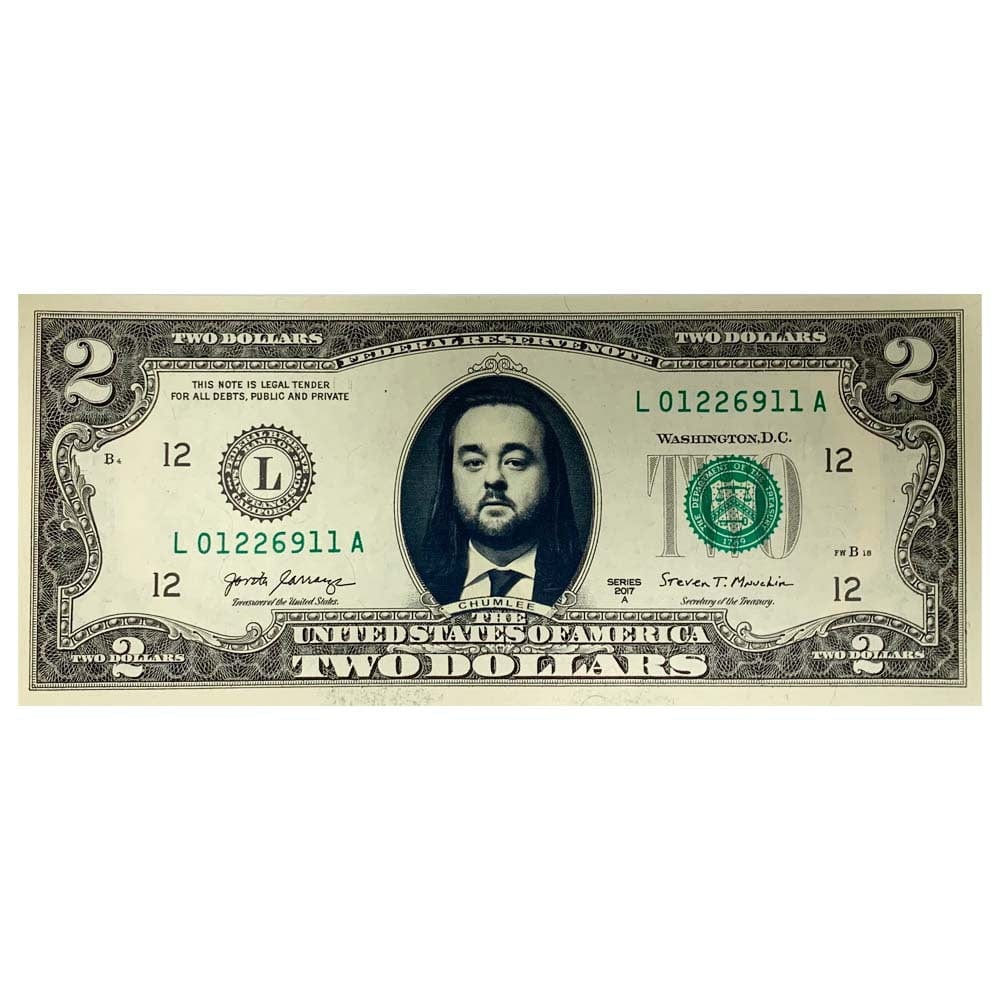 Gold & Silver Pawn Shop $2 Bills G S Pawn Chumlee $2 Bill