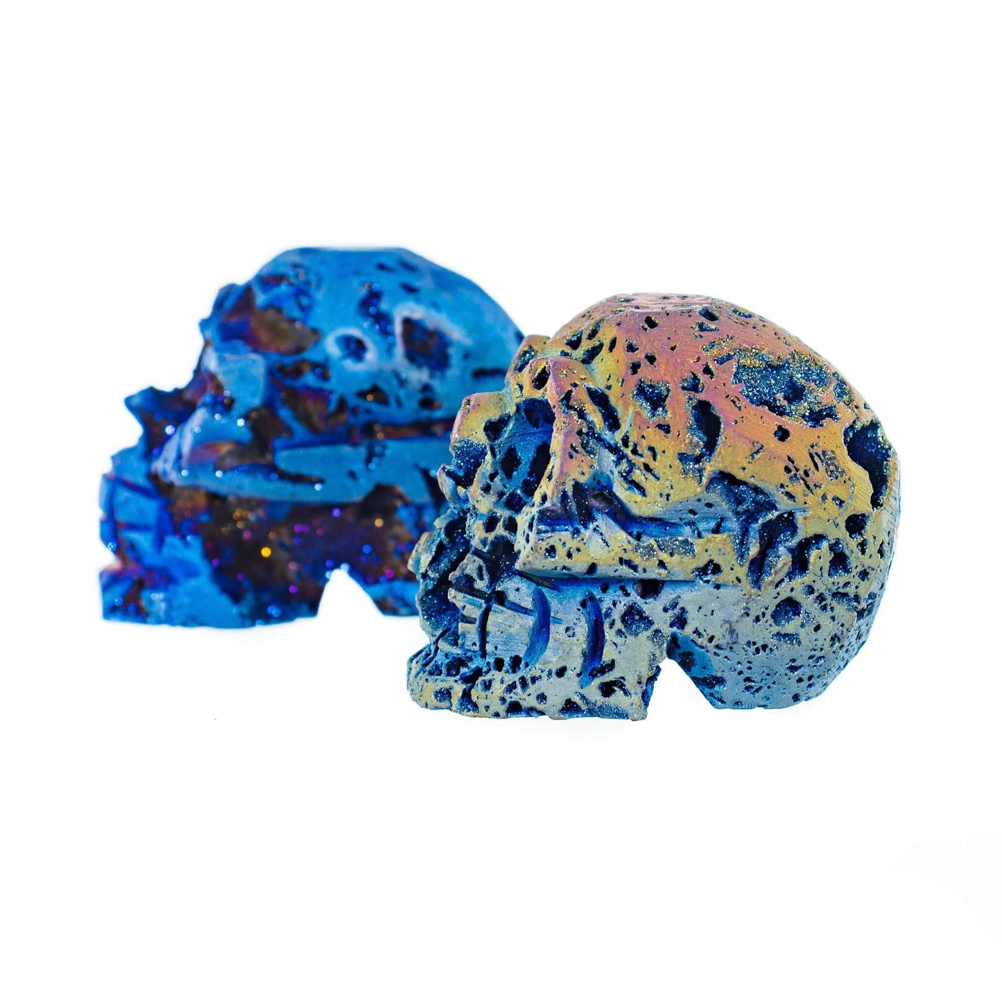 Skull Crystal  Side View