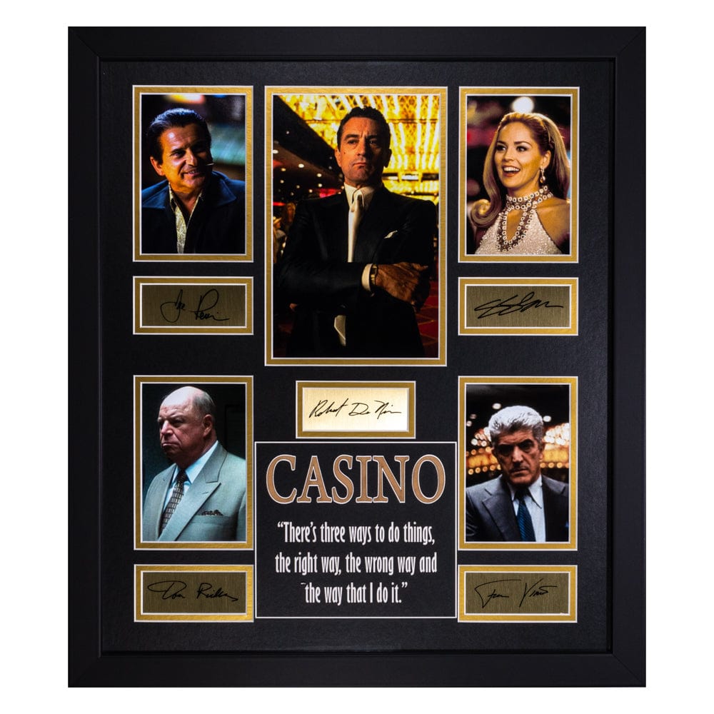 Casino Movie Cast Signature Collection