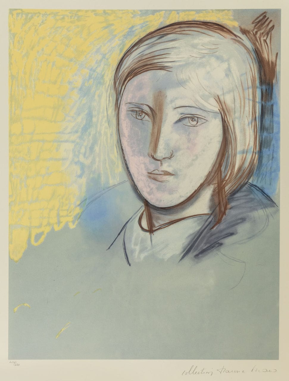 Pablo Picasso Marina Picasso Portrait of Marie Therese Lithograph Limited Edition