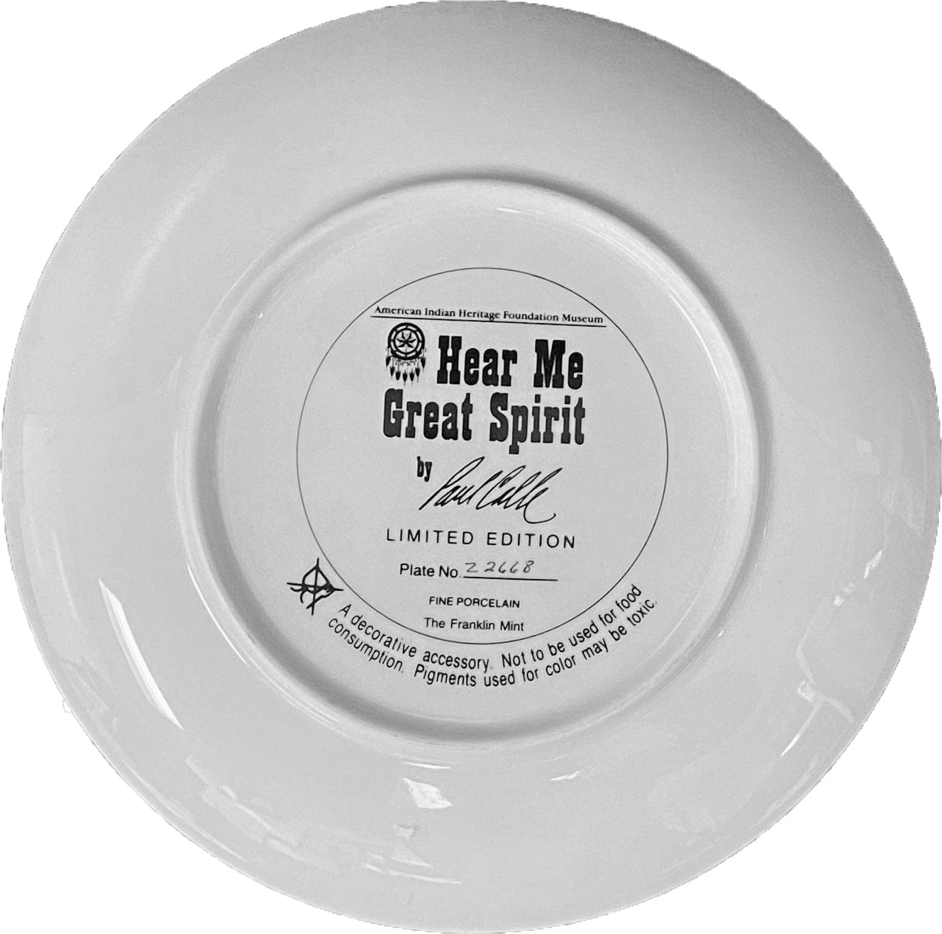Hear Me Great Spirit By Paul Calle