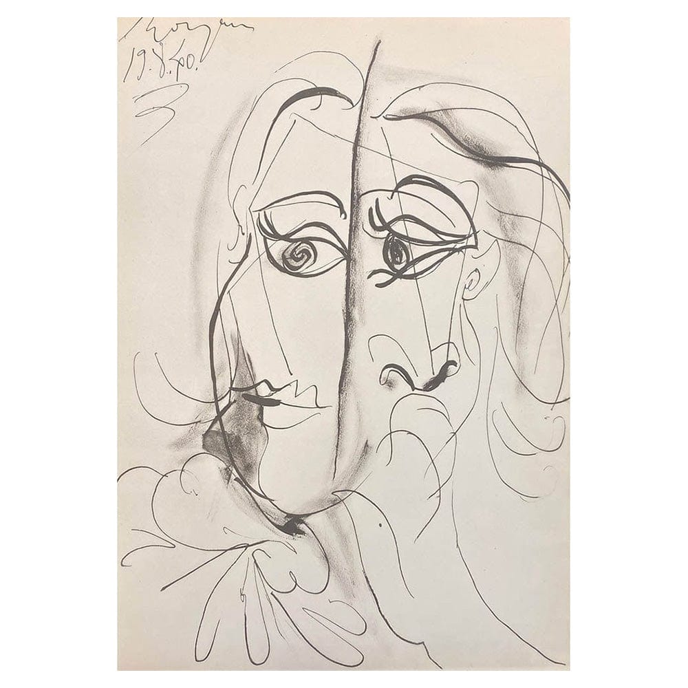 Pablo Picasso; Untitled from Carnet de Dessins Cahiers d'Art, Paris - 1948