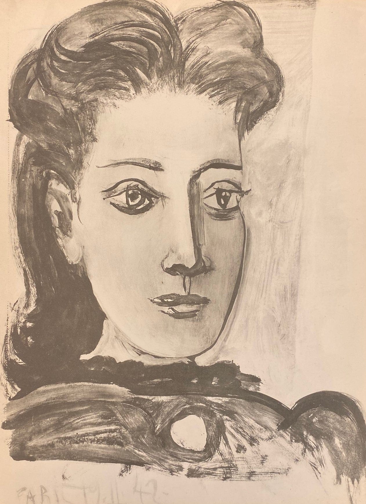 Pablo Picasso; Untitled from Carnet de Dessins II