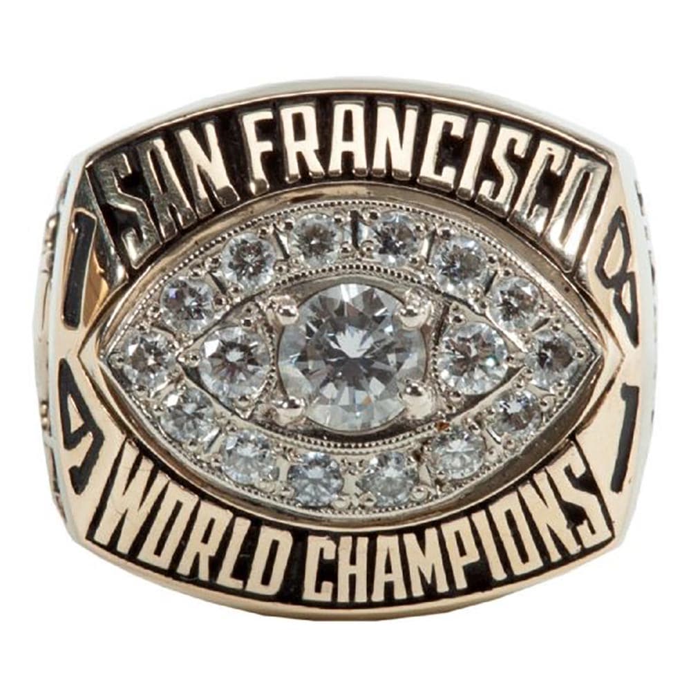 San Francisco 49ers Super Bowl Ring 1981 Season
