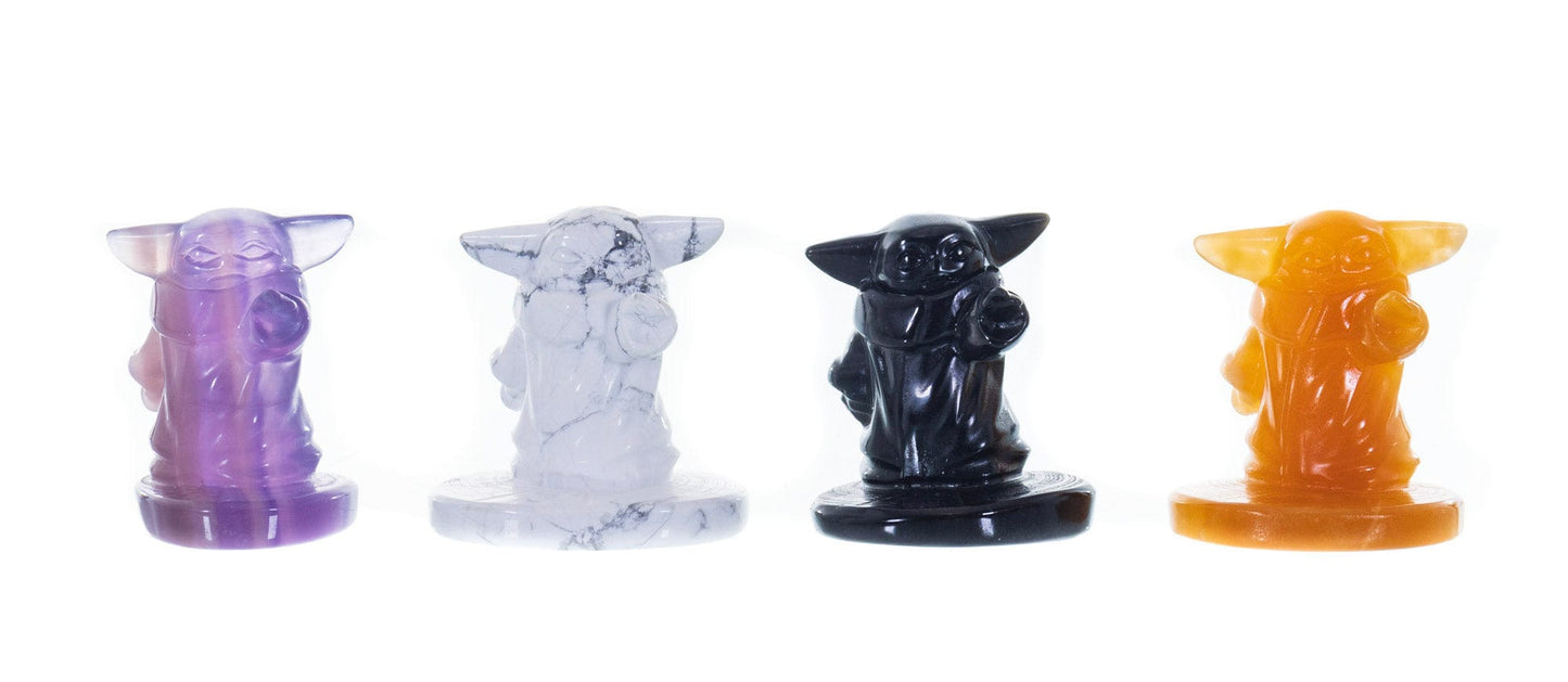 Hand-Made Yoda Stone Figurines ZOOM 