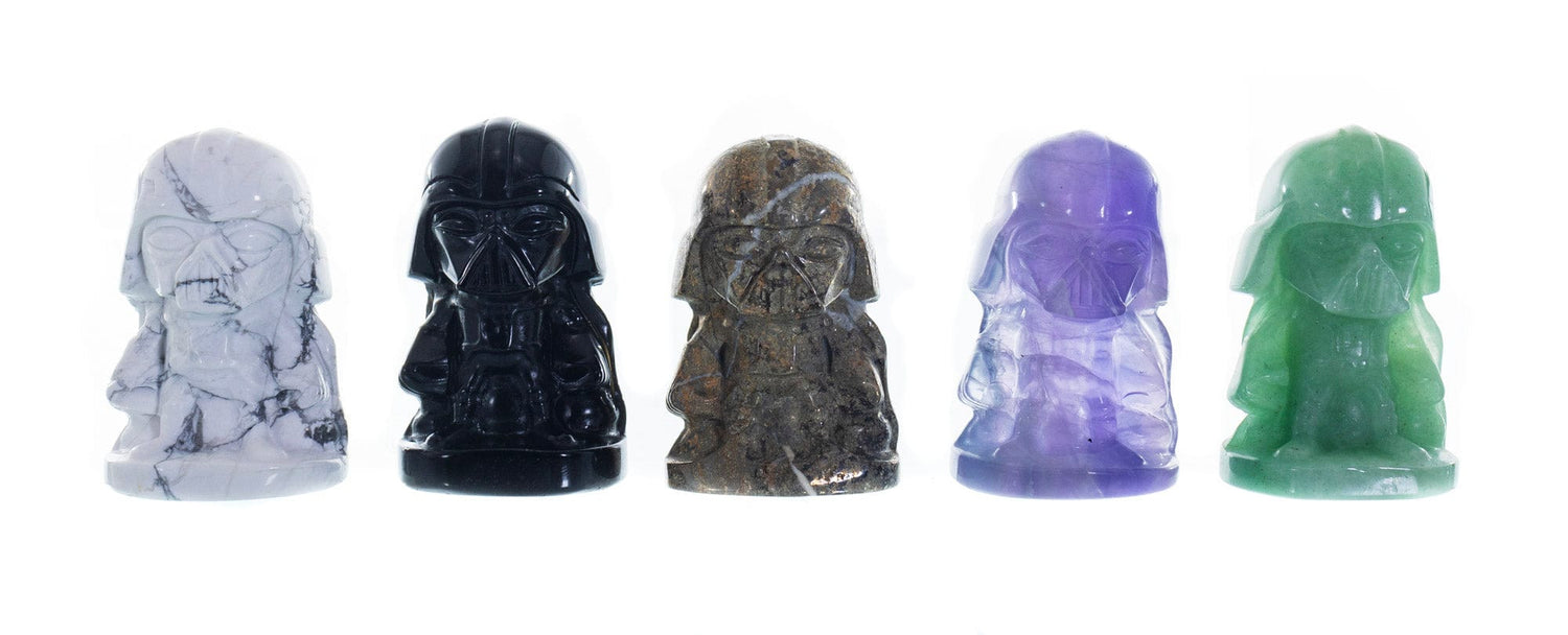 Handmade Darth Vader Stone Figurines ZOOM