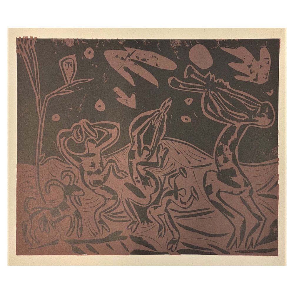 Pablo Picasso; Bacchanal Lithograph Verlag Gerd Hatje, Stuttgart - 1962