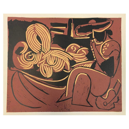 Pablo Picasso; Picador et Femme Lithograph Verlag Gerd Hatje, Stuttgart - 1962