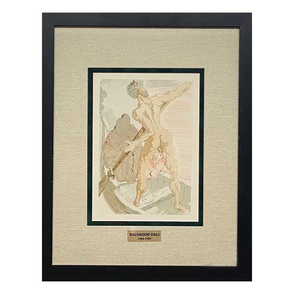 Salvador Dali - Charon (Framed)