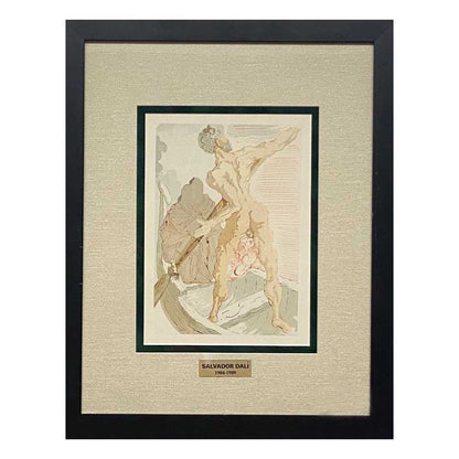 Salvador Dali - Charon (Framed)