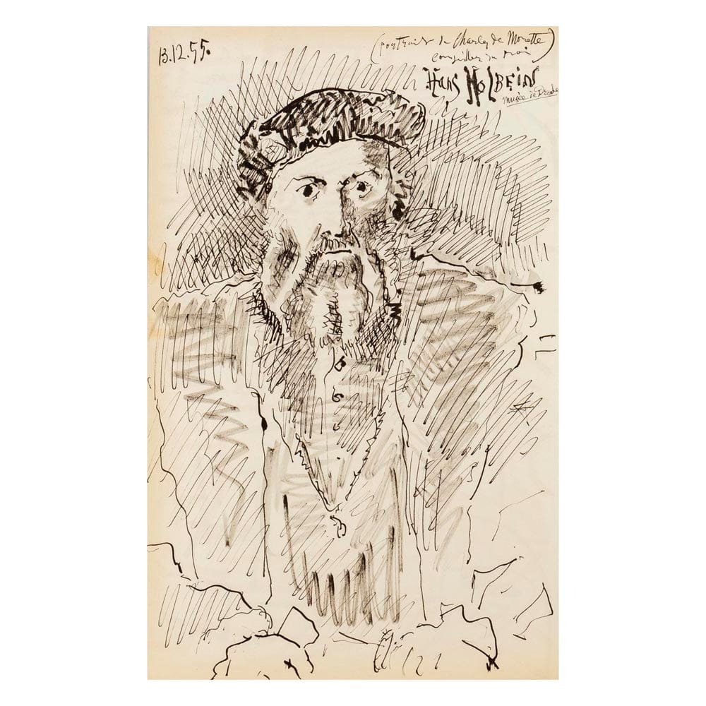 Pablo Picasso; Untitled from Carnet de la Californie IX