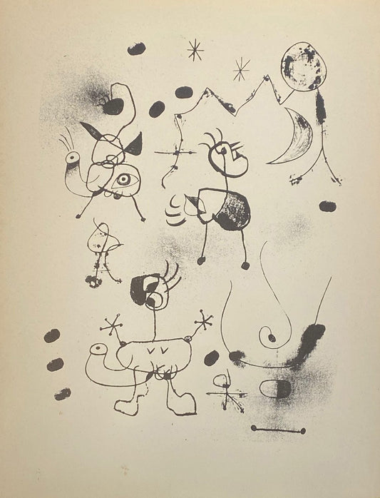 Joan Miro; Lithograph XXVI