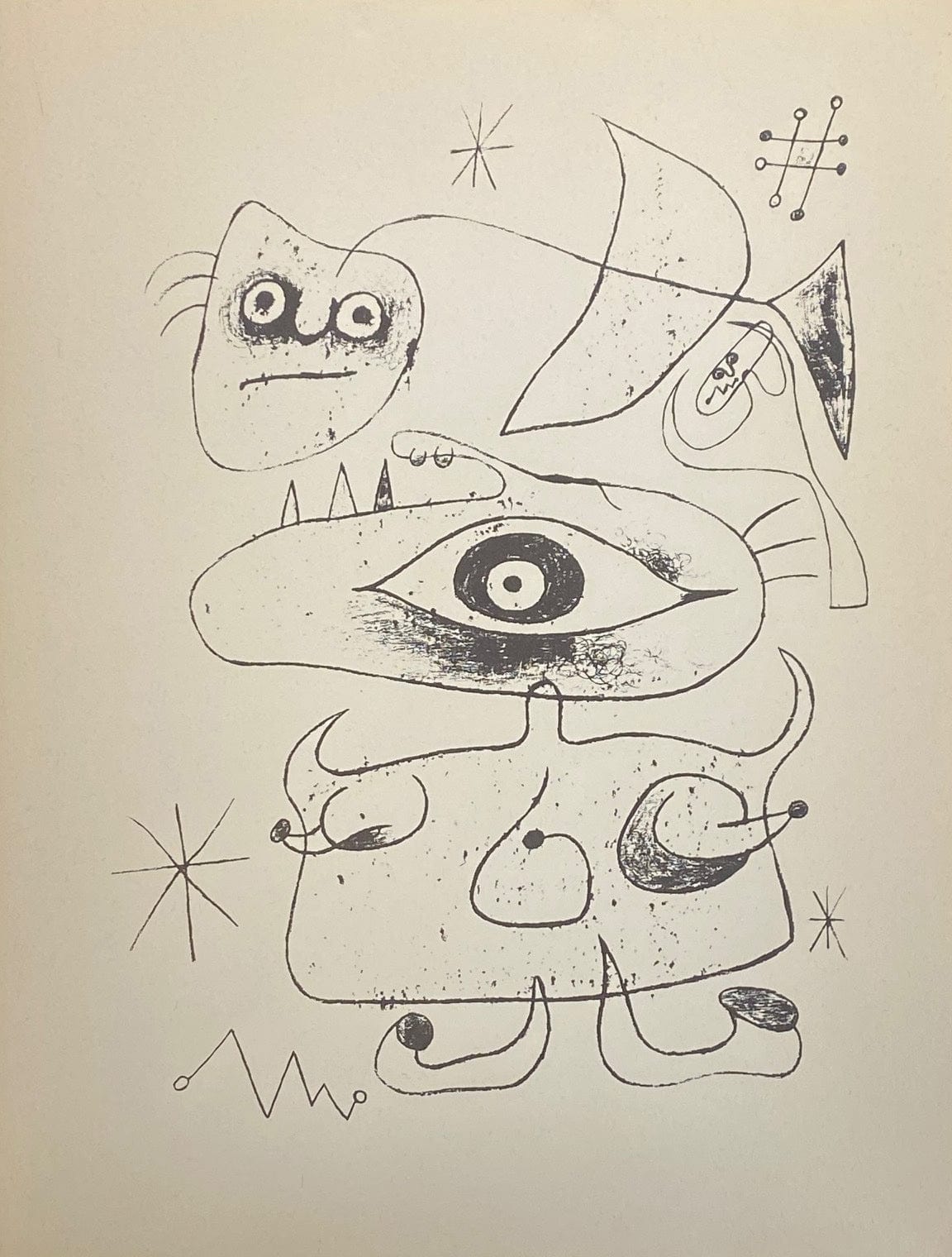 Joan Miro; Lithograph IX