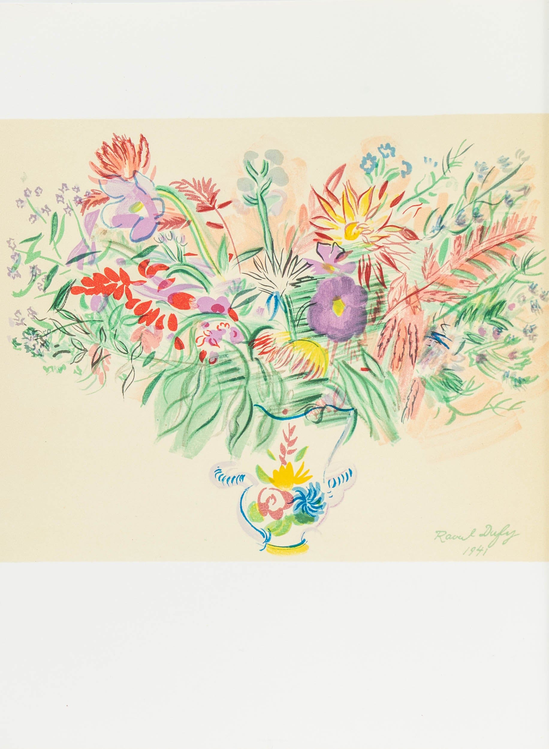 Raoul Dufy: Fleurs des Champs, 1965 – Gold & Silver Pawn Shop