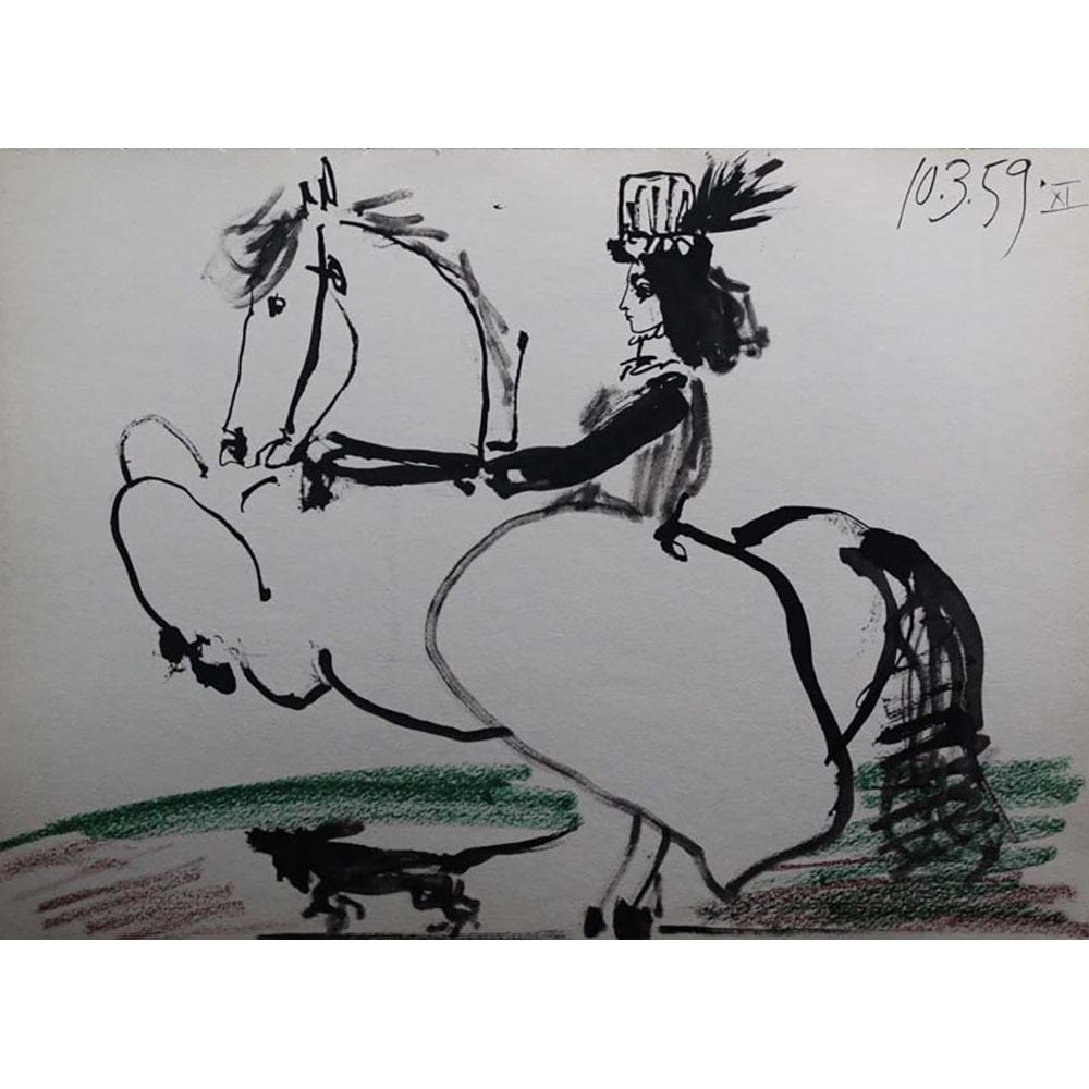 Pablo Picasso; Untitled from Toros Y Toreros XVII