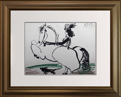 Pablo Picasso; Untitled from Toros Y Toreros XVII