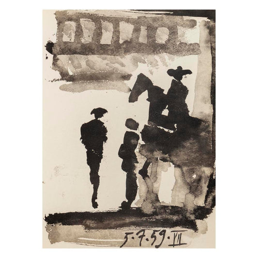 Pablo Picasso: Untitled II from Toros y Toreros, 1961 Art G S Pawn