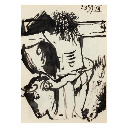 Pablo Picasso; Untitled from Toros Y Toreros XI