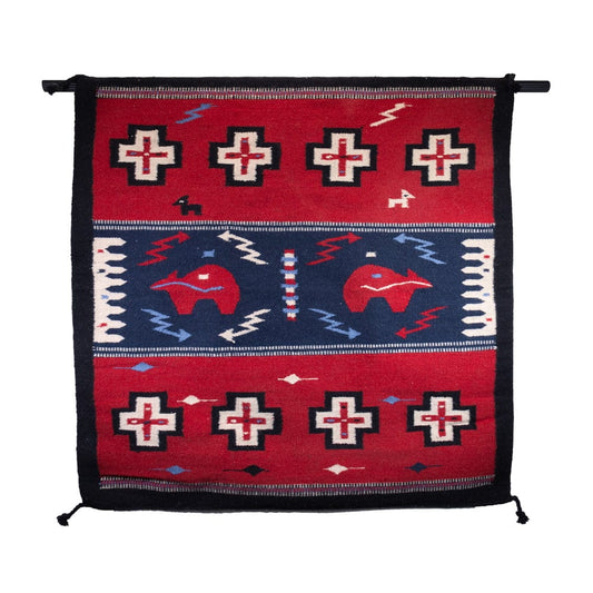 Navajo Antique Throw Rug